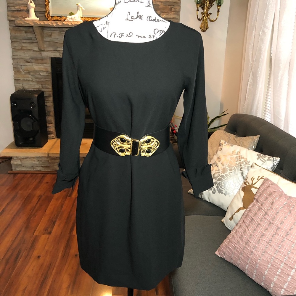 Banana Republic Dresses Black Shift Dress NWT - Picture 7 of 8